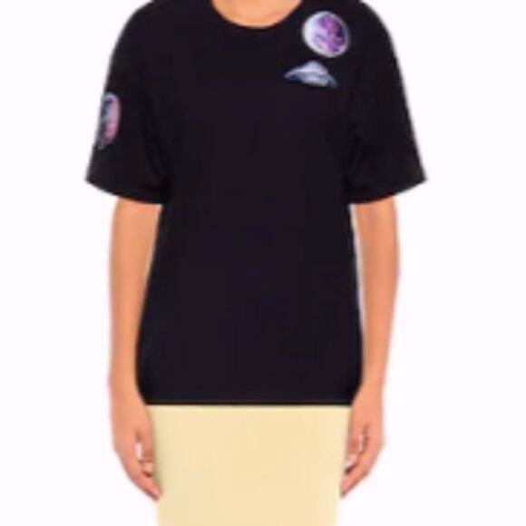 Mr & Mrs Italy Planetary Tee Black S - Picture 5 of 14
